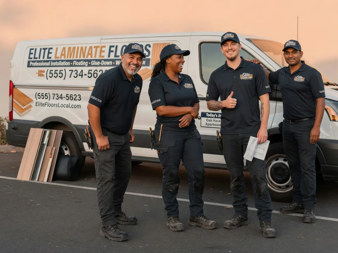 Laminate flooring installation company in Hillview, IL